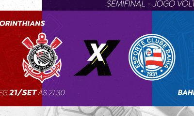 TV Brasil transmite semifinal entre Corinthians e Bahia no futebol feminino