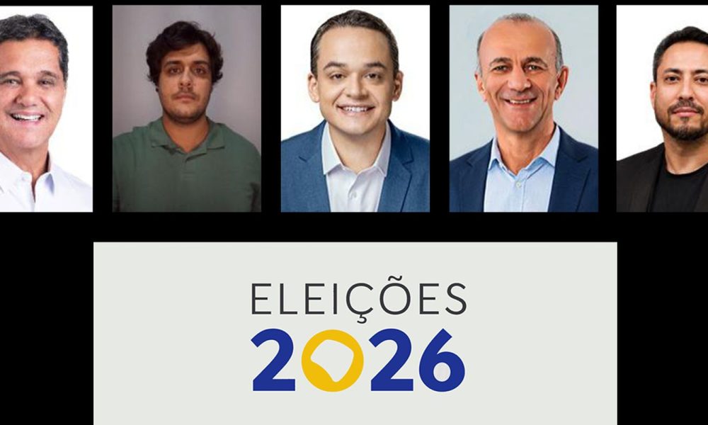 Cinco candidatos concorrem ao governo do Espírito Santo nas eleições de 2026