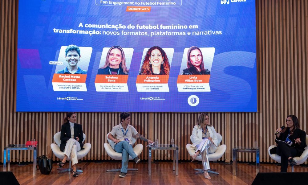 Evento apoiado pela EBC discute o desenvolvimento do futebol feminino