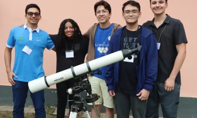 Cinco estudantes brasileiros participam da Olimpíada de Astronomia no Vietnã
