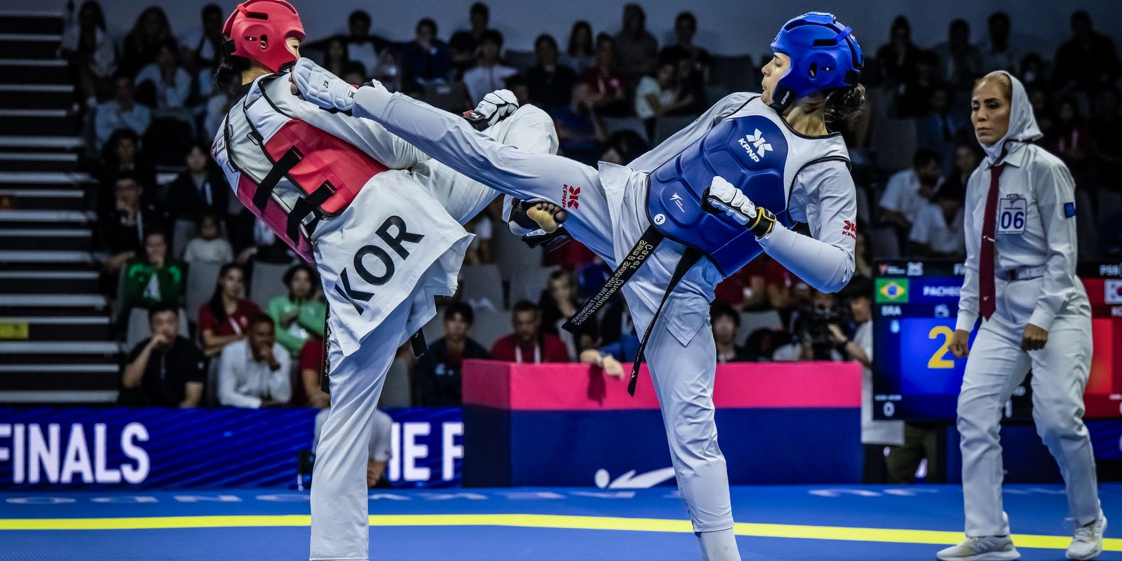 Maria Clara Pacheco continua em destaque no ciclo olímpico do taekwondo