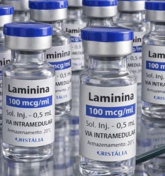 Início dos testes clínicos de fase 1 da polilaminina está previsto para este mês