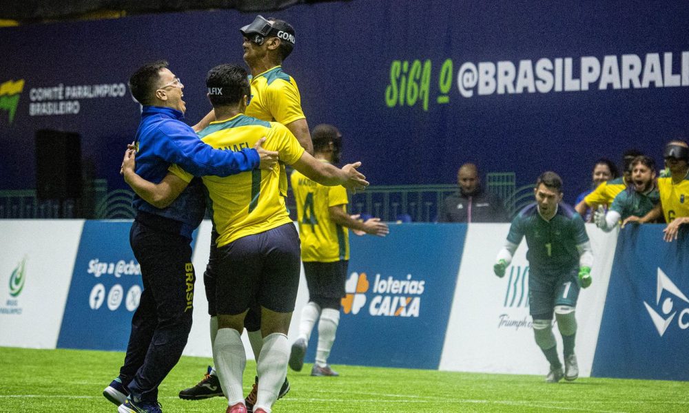 Brasil enfrenta Colômbia na final da Copa América de Futebol de Cegos