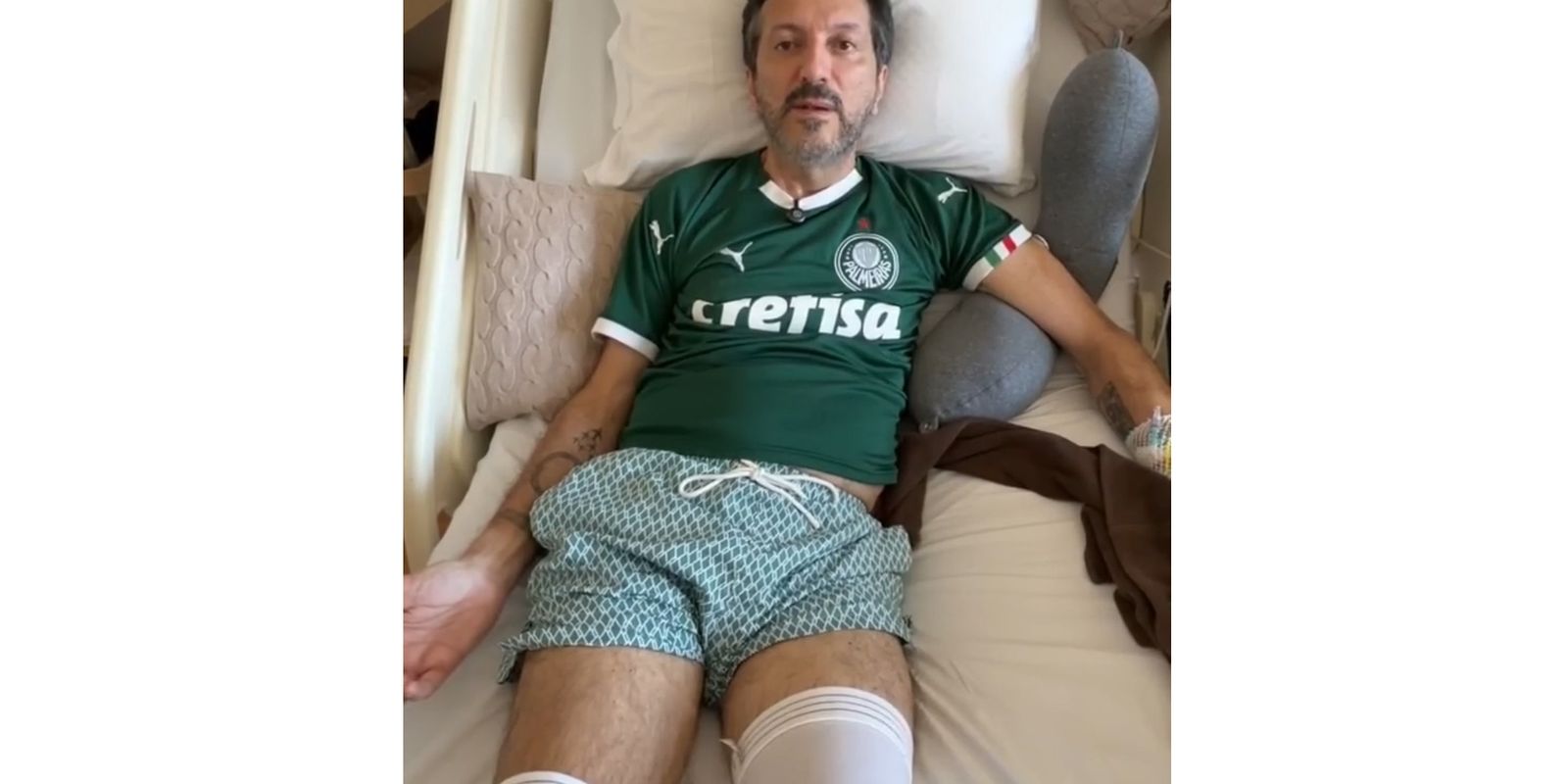 Anvisa autoriza importação de medicamento experimental para o piloto Lito