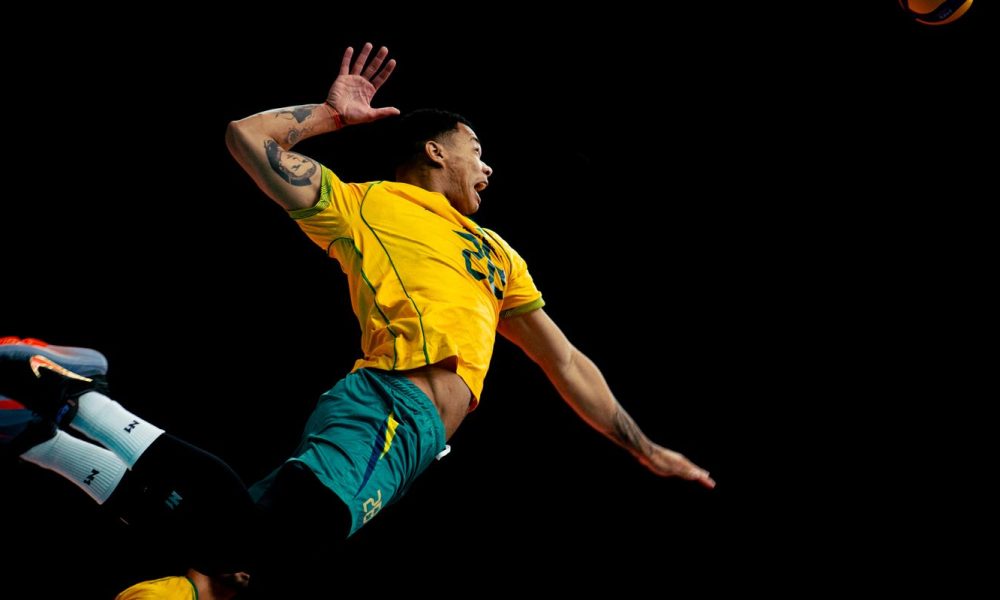 Brasil vence Colômbia e mantém 100% de aproveitamento no Sul-Americano masculino de vôlei